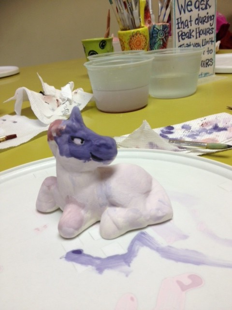 unicorn pottery