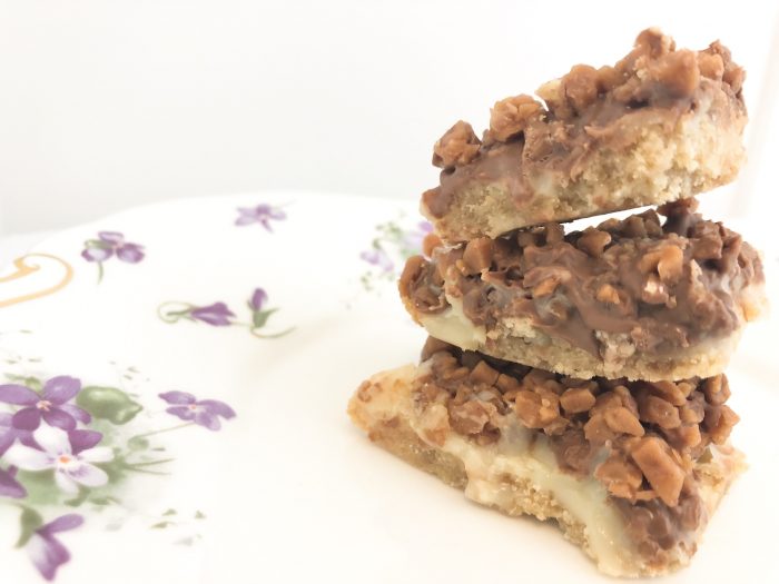 recipe for skor bars with chocolate chips and condensed milk