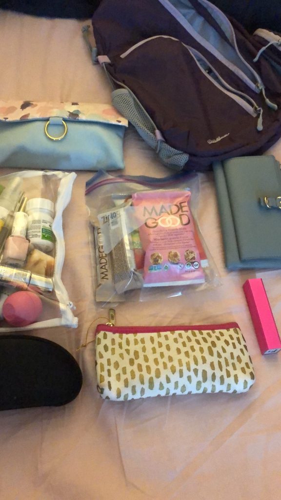 travel items for carry on