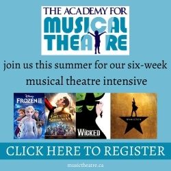 The Academy for Musical Theatre summer workshop 2021